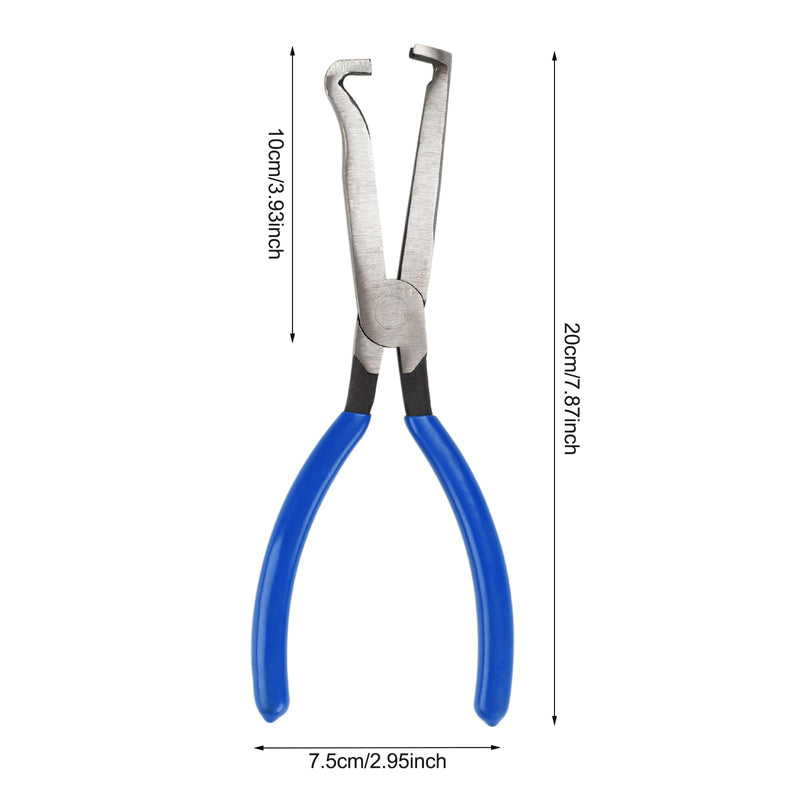 Electrical Disconnect Pliers, 8 inch Automotive Electrical Connector Disconnect Pliers Spark Plug Disassembly Tool (1PC Blue)