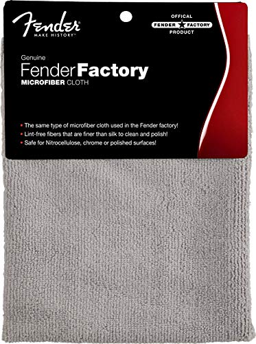 Fender Guitar Super Care Kit Bundle with Custom Shop Deluxe Guitar Care System 4 Pack, Super-Soft Dual-Sided Microfiber Cloth, and Fender Factory Microfiber Cloth Kit w/ Fender Microfiber Cloths
