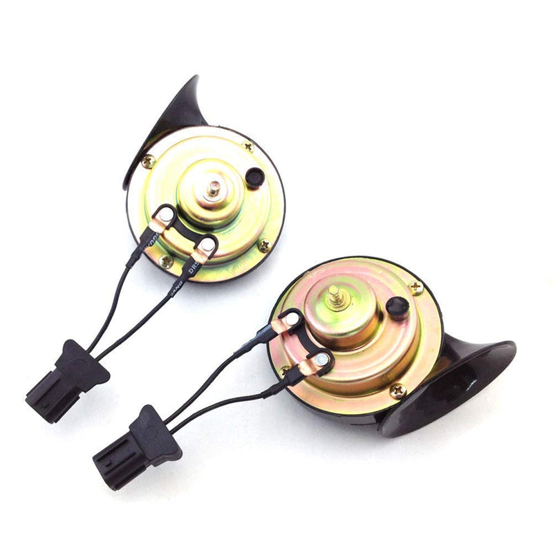 FARBIN Horn for Chevrolet Series,12V Car Horn Loud Dual-Tone Electric Snail Horn Kit with Relay Harness and 2Pcs Horn Adapter Harness