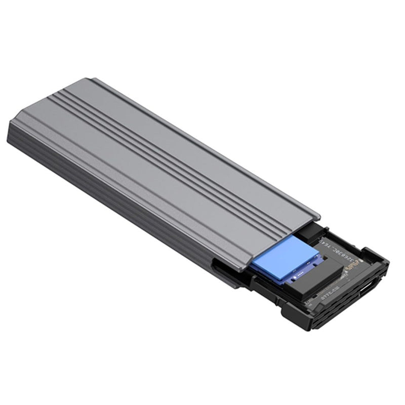 ChenYang USB 3.2 to M.2 NVME/SATA SSD Enclosure Reader,USB 3.2 Gen 2x2 20Gbps Tool Free Enclosure Adapter Support 2242/2260/2280mm with RTL9220 Chipset NVME/NGFF - USB 3.2 20Gbps