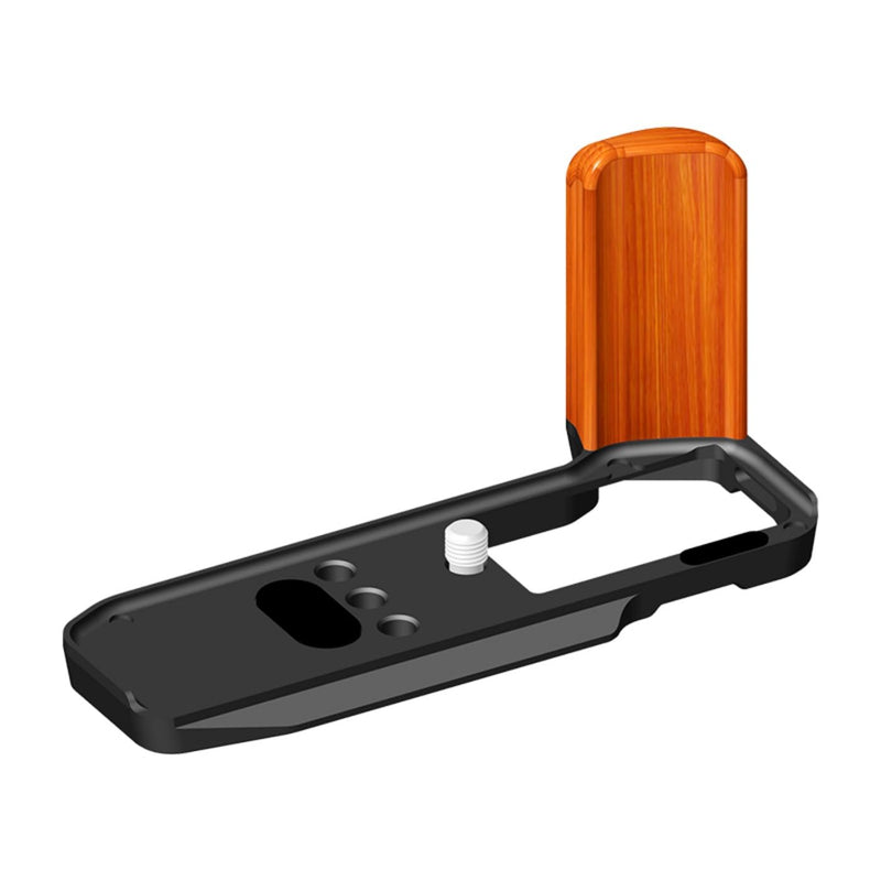 [AUSTRALIA] - X-M5 L Plate Hand Grip,Wooden X-M5 XM5 L Bracket Handle for FUJIFILM X-M5 Camera,Compatible with ARCA Interface. 