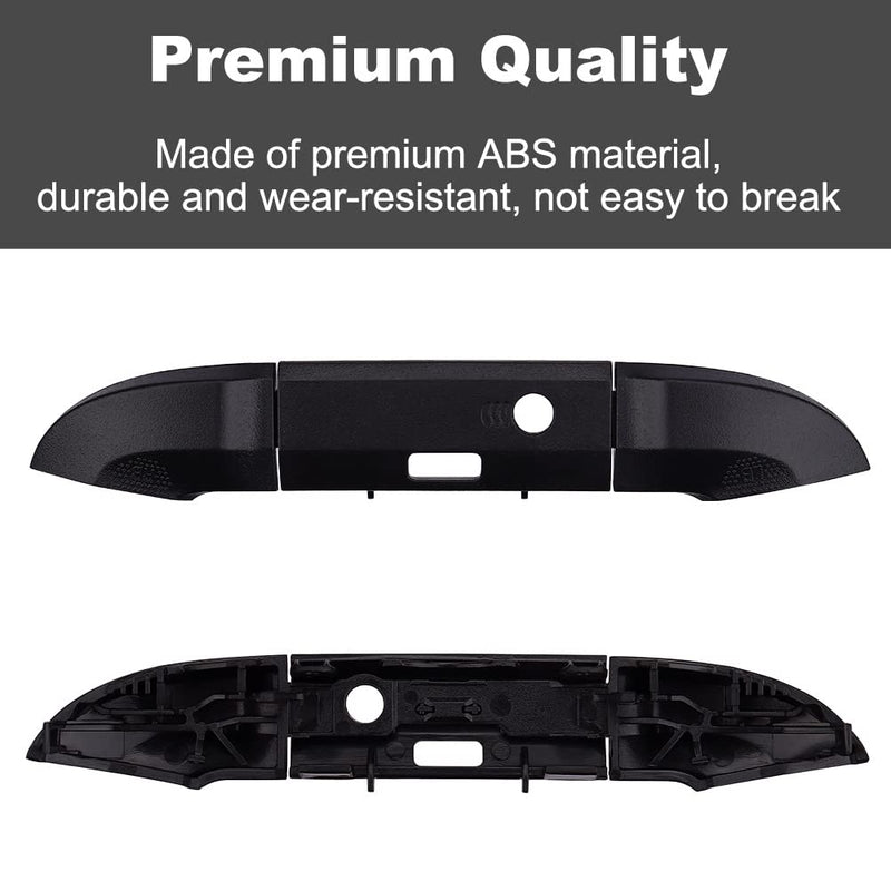 RB LB Bumpers Shoulder Trigger Buttons Top Middle Bracket Controller Replacement for Xbox Series X & S (2 Black) 2 Black