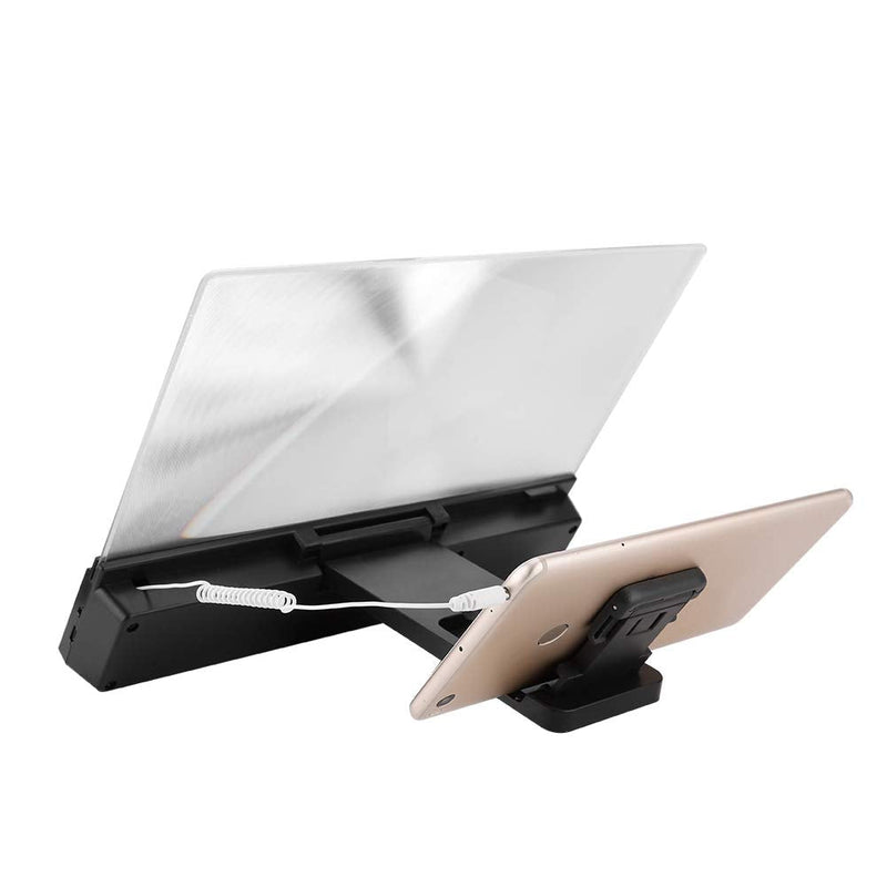[AUSTRALIA] - ASHATA 12 inch Mobile Phone Screen Magnifier Video HD Amplifier with Speaker,HD Mobile Phone Movie Video Screen Magnifier for iPhone and for Android All Smartphone 