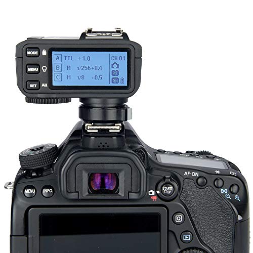 Godox X2T X2T-C Flash Trigger for Canon, 2.4G TTL HSS 1/8000s