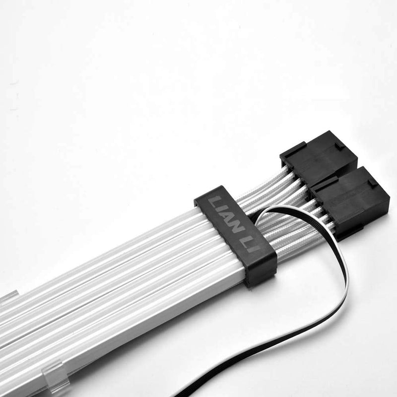 LIAN LI PW8-V2 ADDRESSABLE RGB STRIMER Plus 8-PIN, white STRIMER PLUS V1