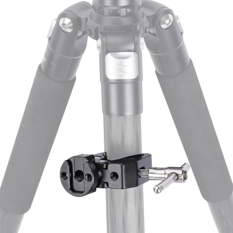 [AUSTRALIA] - NICEYRIG Super Clamp Crab to Cold Shoe Mount, 1/4’’ Thread, Max. 50mm Jaw Grip Applicable for Power Bank Clamp, Tripod Mount Phone Holder, Vmount Battery Plate - 608 