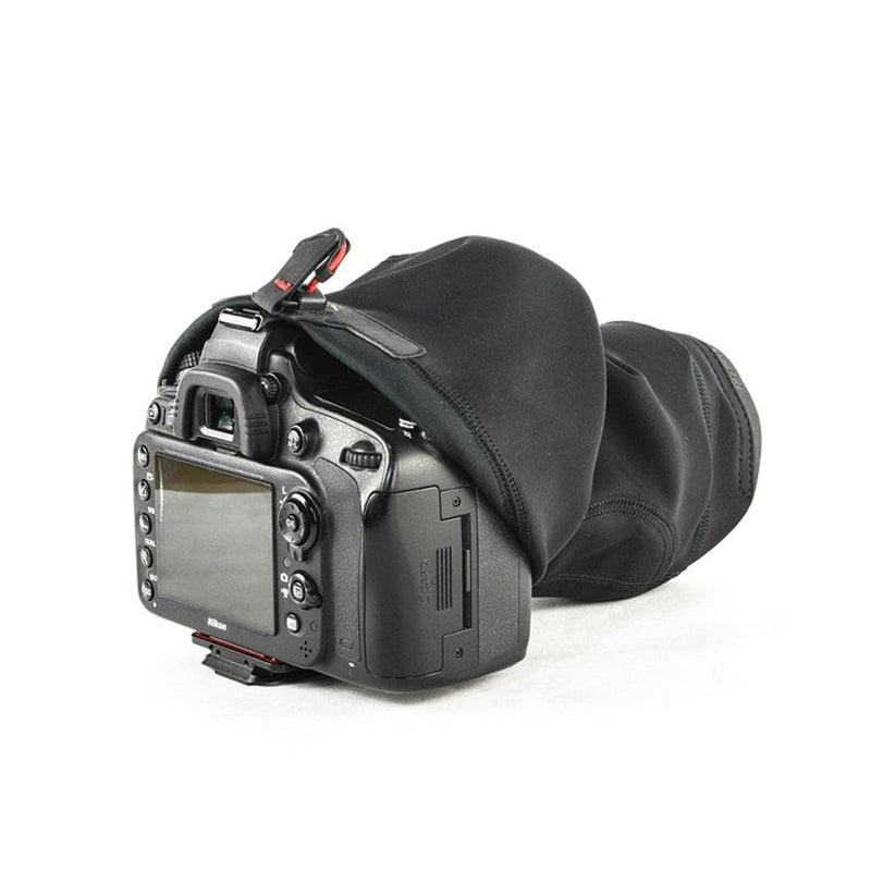 Peak Design Black Shell Medium Form-Fitting Rain and Dust Cover ys/m Solid