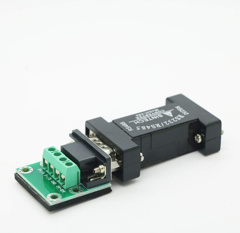 Sintech 232 to 485,RS232 Serial to RS485 Communication Data Converter Adapter