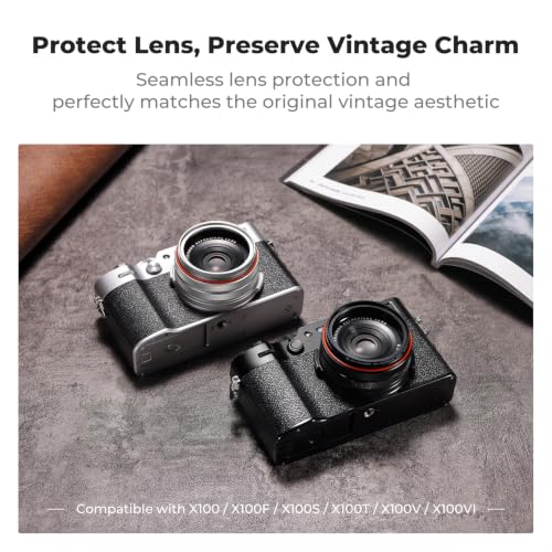 K&F CONCEPT MCUV Filter (Silver Frame) Compatible with Fujifilm X100 Series Silver