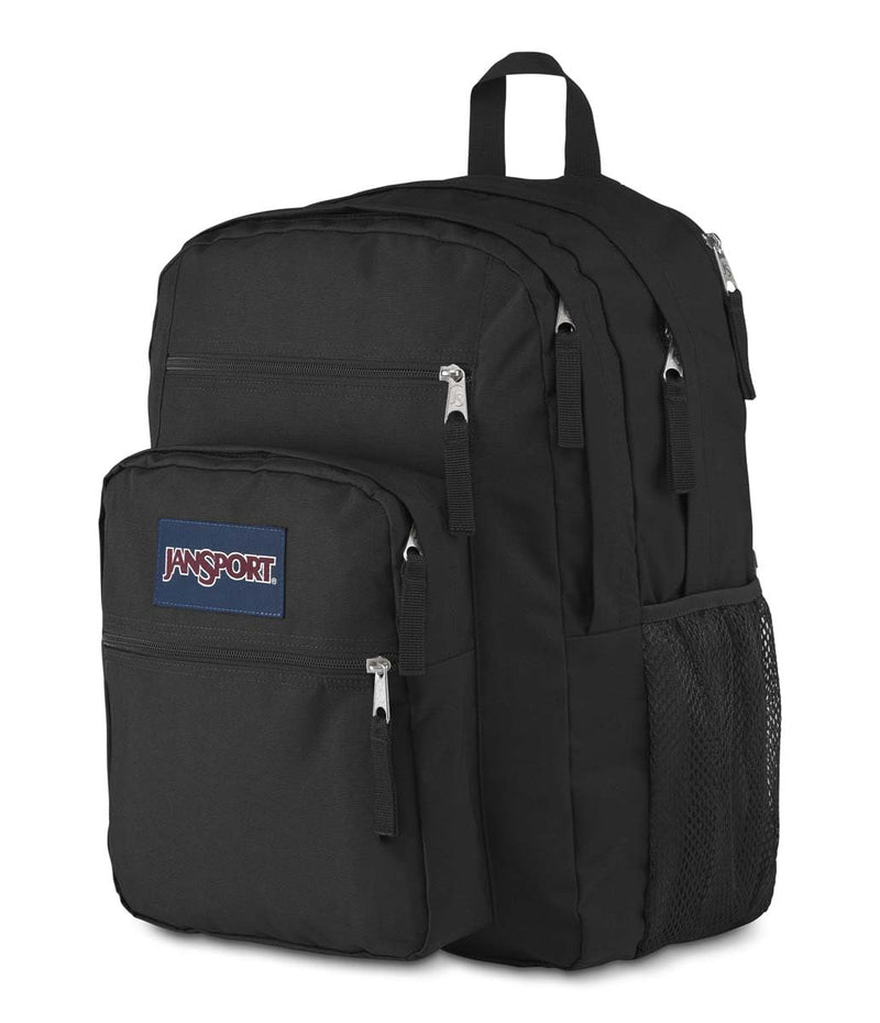 JanSport Laptop Backpack - Computer Bag with 2 Compartments, Ergonomic Shoulder Straps, 15” Laptop Sleeve, Haul Handle - Book Rucksack - Black One Size