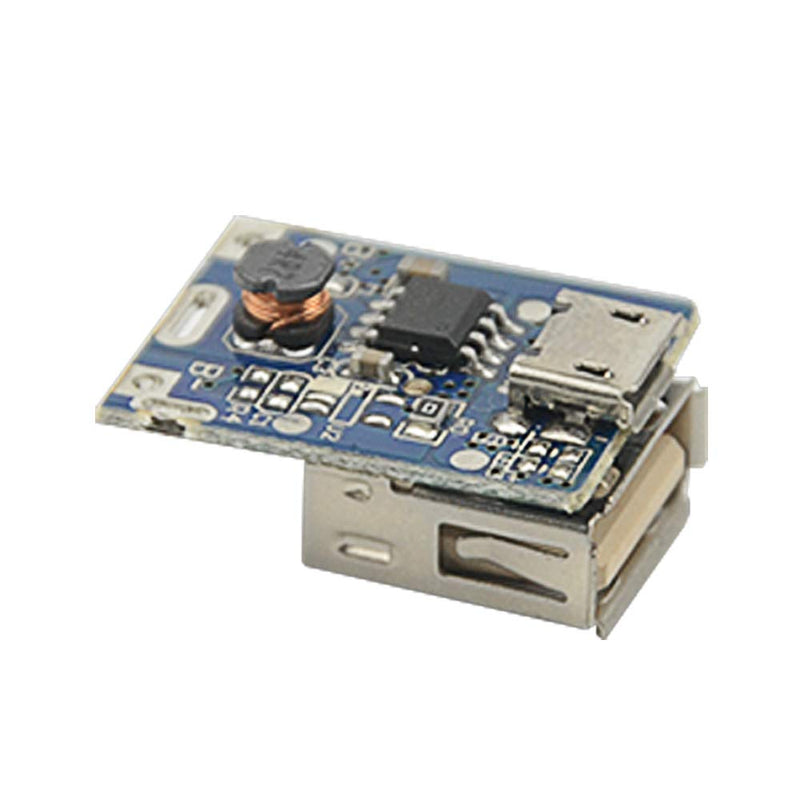 WMYCONGCONG 10 PCS 5V 1A Boost Power Supply Module Lithium Battery Charge Protection Board HT4928S DIY Charger Light Emitting Diodes Display USB and Micro Port