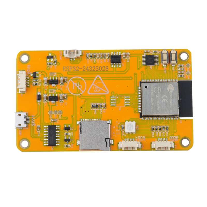 Sparkleiot ESP32 Development Board with 2.8 Inch TFT Touch Display, Dual-Core 240 MHz, WiFi/Bluetooth, Camera Support, TF Card, for IoT/Smart Home (ESP-32S)