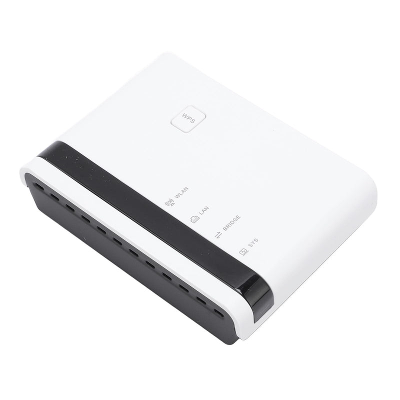 Sanpyl USB Print Server - Allows to Share up to 4 Printers wirelessly or via Ethernet, 10/100Mbps LAN Bridge Sharing Wired Wireless Standalone Modes Print Server, Plug and Play (US Plug) US Plug