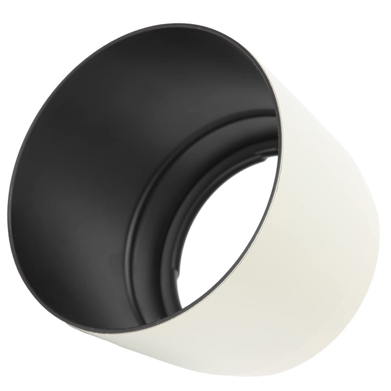 [AUSTRALIA] - Zyyini Lens Hood, ET-83C ABS White Reversible Camera Lens Shade Digital SLR Camera Lens Sun Shade,for EF 100-400mm f/4.5-5.6L is USM Lens 