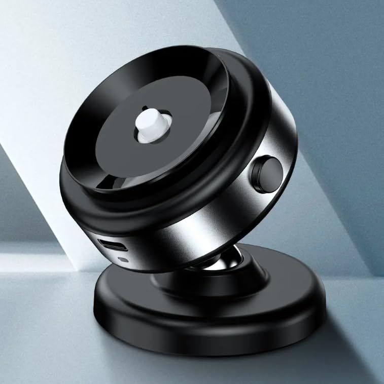 Multipurpose Magnetic Suction Vaccum Cell Phone Holder Mount Car Home Outdoors 360°Rotation N52 Strong Magnet Handsfree Automobile Dashboard Window Smartphone Flat Device Compatible
