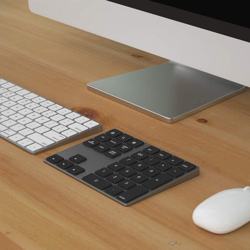 JOYEKY Bluetooth Number Pad, Wireless Numeric Keypad | Number Pad for Laptop,USB-C Rechargeable,34-Keys Bluetooth Numeric Keypad L325