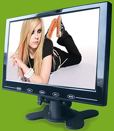 [AUSTRALIA] - 9'' Ultra Thin HD 800480 TFT Color LCD Screen 2 Video Input Car Rear View Headrest Monitor DVD VCR Monitor with Remote Control and Touch Button 