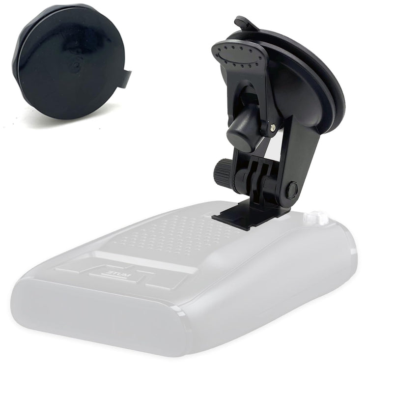 Enhanced Strong Windshield Suction Cup Mount for Escort MAX MAX2 2 or Version 1 Max360 Radar Detector w/Slide in Metal Plate Connection (Not Compatible with Other Models)