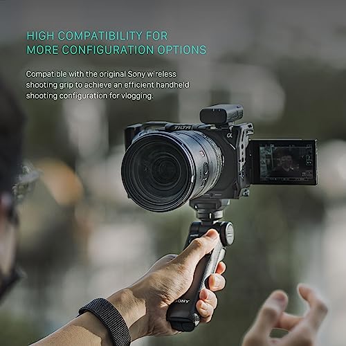 Tilta Full Camera Cage for ZV-E1 | Cold Shoe, NATO Rail, M3 and 1/4"-20 Threads Mounts | Silver