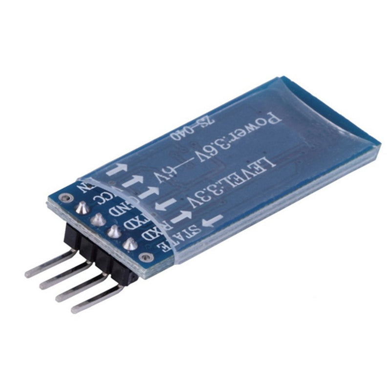 HiLetgo 2pcs HC-06 RS232 4 Pin Wireless Bluetooth Serial RF Transceiver Module Bi-Directional Serial Channel Slave Mode for Arduino
