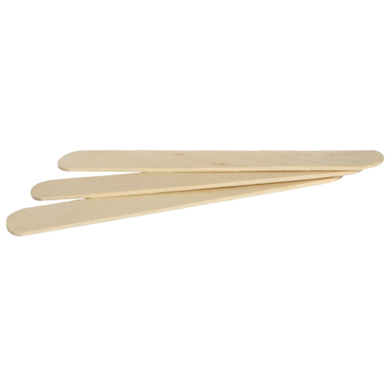GIMA 25509 Wooden tongue depressors, non sterile, box of 100 pcs, spatulas, sticks, lollipop 100 Stück
