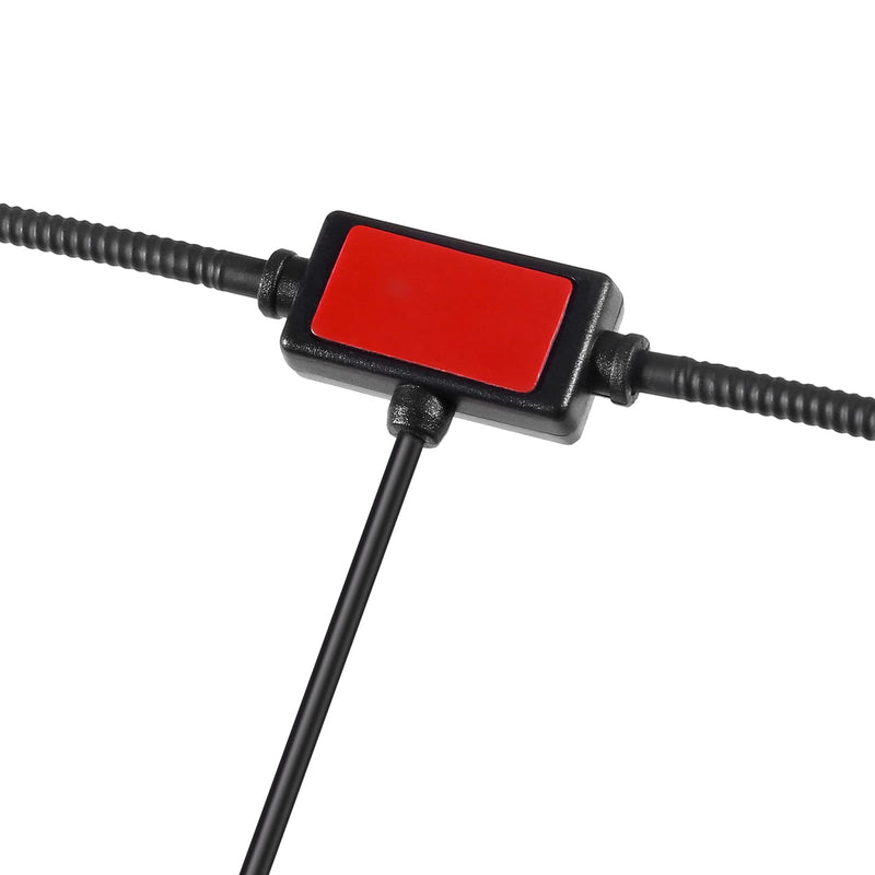 FM Radio Antenna Adhesive Mounting FM Radio FM Dipole Antenna for Stereo Receiver Indoor Music System FM Radio Home Stereo Receiver AV Audio