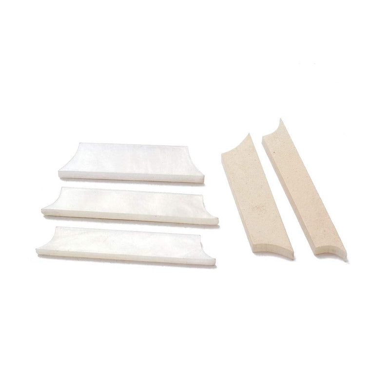 [AUSTRALIA] - Guitar Fretboard Markers Inlay Stickers Decals for Guitars & Bass Natural White Mother of Pearl Shell Inlay Fingerboard GF13 
