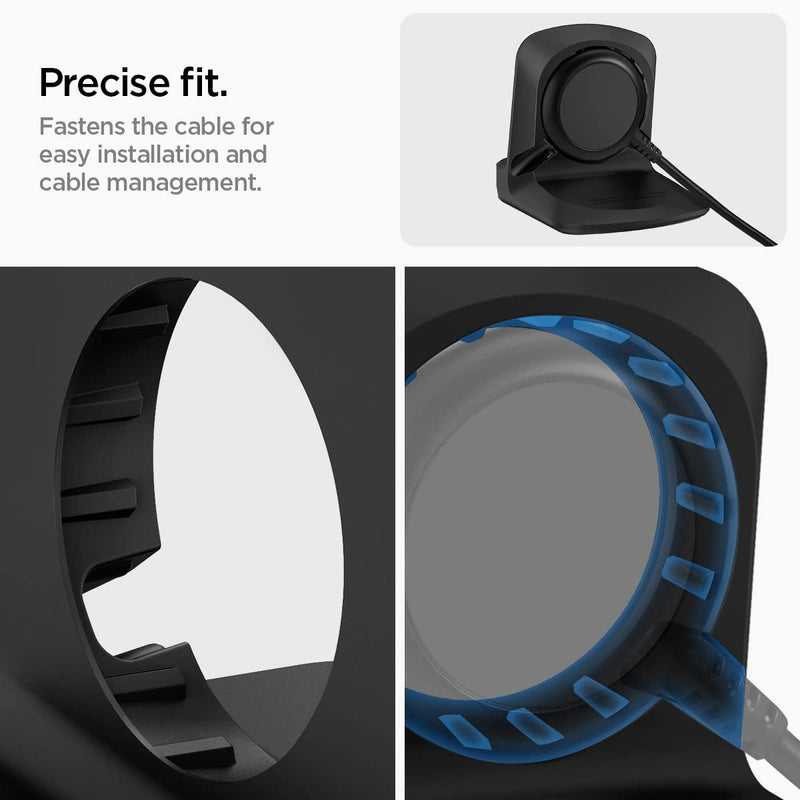Spigen Rugged Armor Pro and S353 Charger Stand Designed for Galaxy Watch5 Pro 45mm (2022)