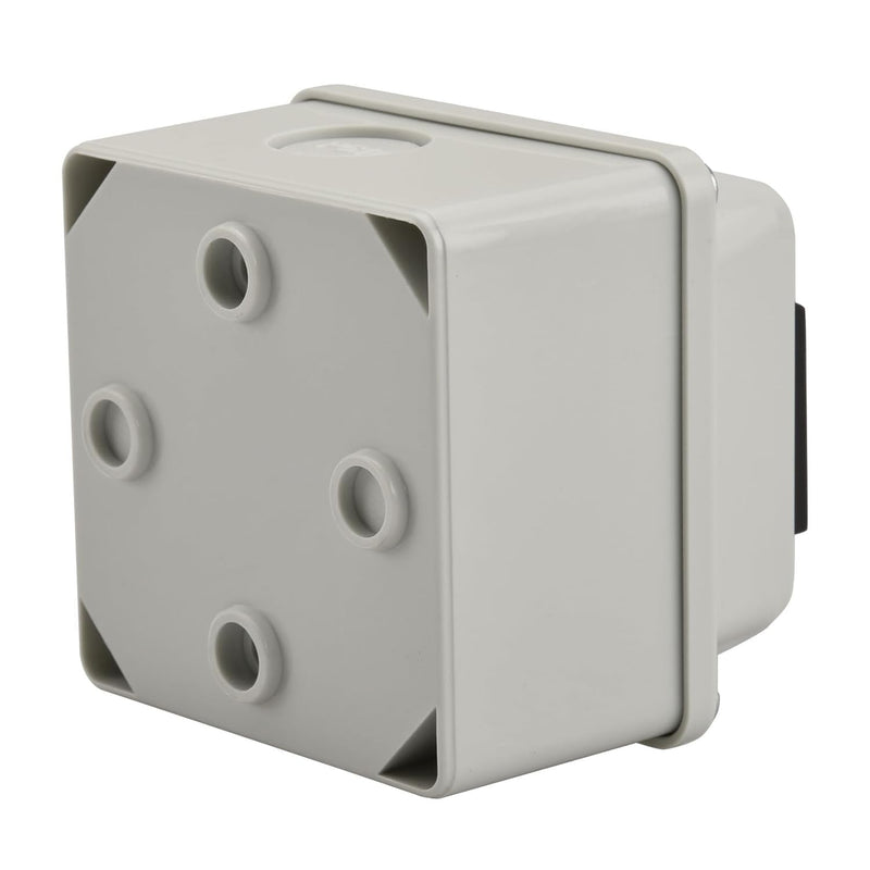 YJYUIU YJUWB3220 Universal Rotary Switch, 660V 20A, ON-OFF-ON, 3 Positions, 2-Phase, 8 Terminals, with Main Switch Housing