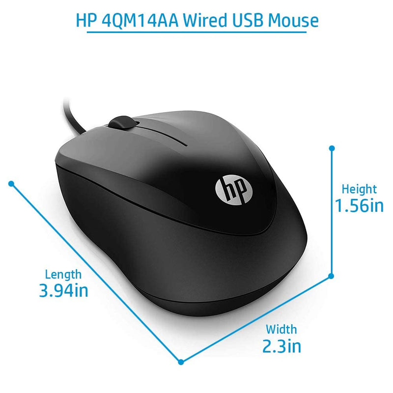 HP 1000 Wired Mouse (4QM14AA)