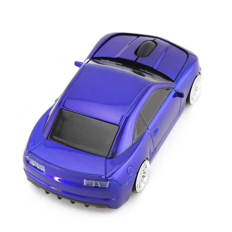FASBEL for Chevrolet Camaro Sports Car Mouse Wireless Mice Computer Laptop PC Optical Mouse (Blue) Blue