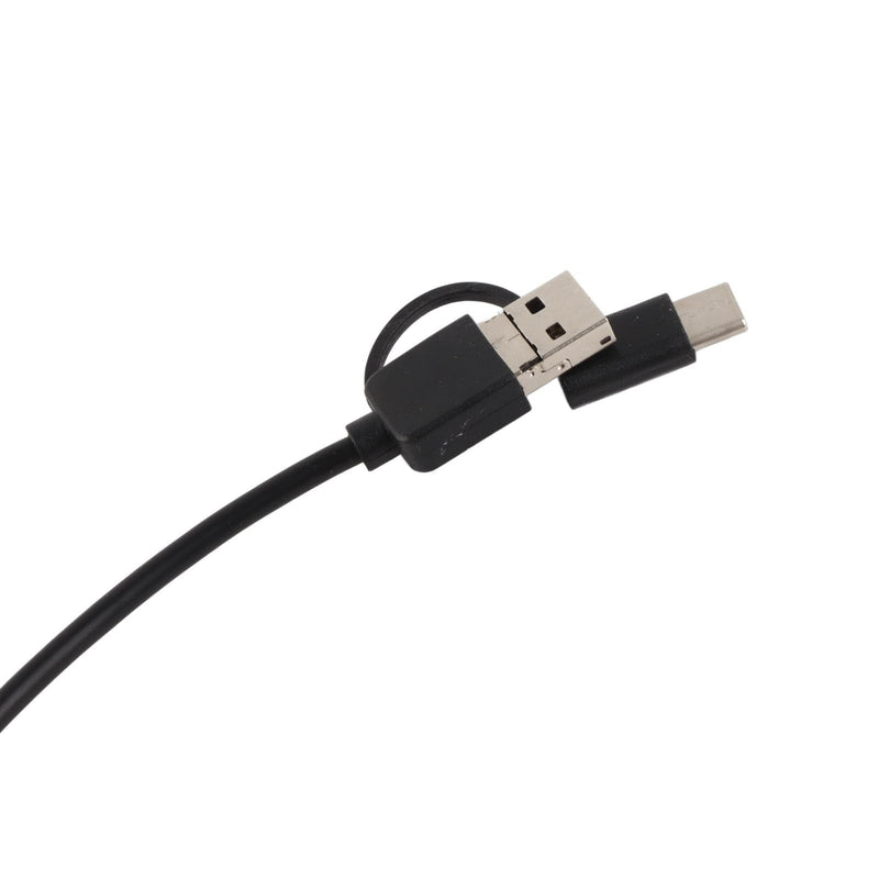 Endoscope, 3.9mm Lens, Waterproof Endoscope with High Resolution Camera, 6 LED Lights, Compatible with Android, Type C (1 Meter Soft Wire) 1 Meter weicher Draht