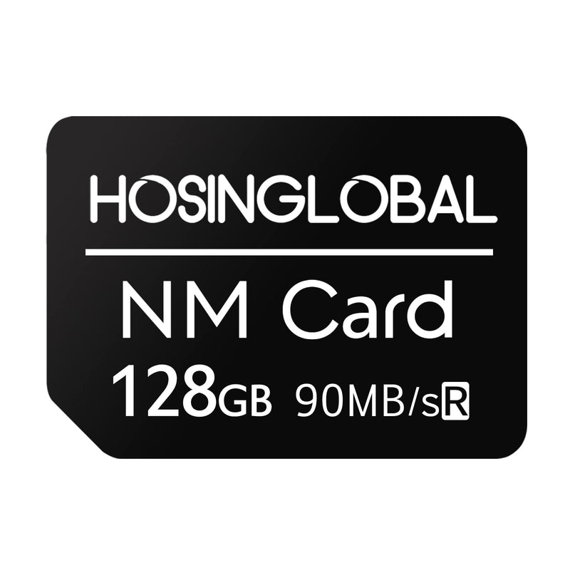 Enhanced Version NM Card 128GB 90MB/S Nano Memory Card Nano Card only Suitable for Huawei P30/P30pro/P40 series/Mate20 Series/Mate30 Series Nano 128GB Card black