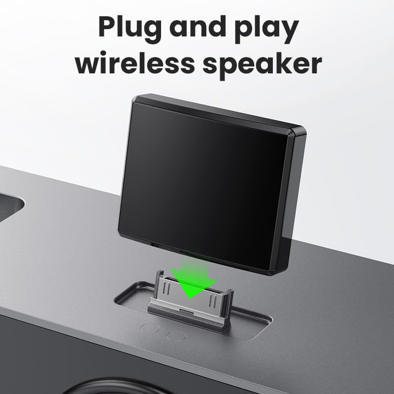 30 Pin Bluetooth Adapter Receiver，Wireless 30Pin Stereo Audio Adapter Bluetooth 5.4 Music Receiver for Sounddock II 2 10 Lifestyle V35 135 Digital Music System Home Entertainment Speakers