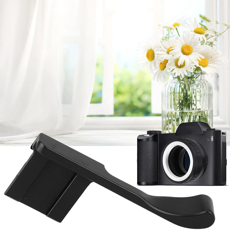 Thumb Up Grip,Aluminum Alloy Hot Shoe Thumb Up Hand Grip for X 100F, X100T, X A5, X A3, X pro2 mirrorless camera.(Black)