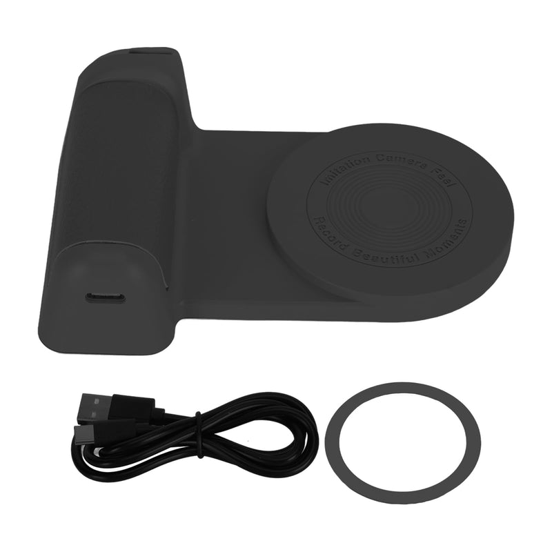 [AUSTRALIA] - Magnetic Camera Handle Bluetooth Bracket, Smartphone Handle Photo Holder with Bluetooth Remote Control for Android for iOS for Video Photo Shooting (with Bluetooth 