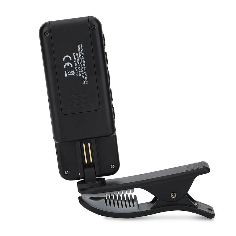 Guitar Tuners, -209 Clip-On Digital Large LCD Display Tuners for Chromatic Guitar Bass Ukulele Violin Tune
