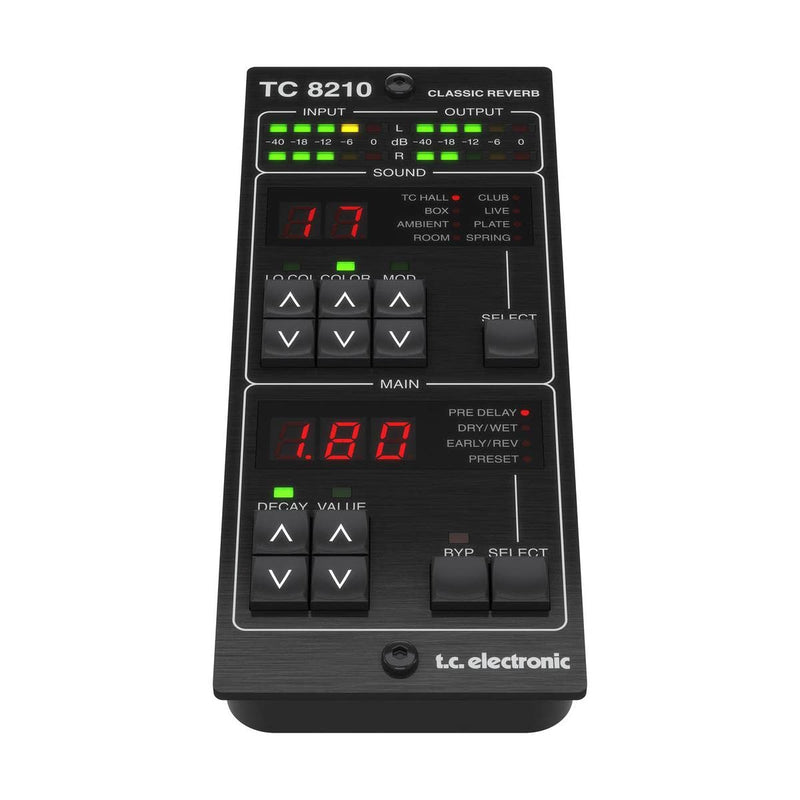 [AUSTRALIA] - TC Electronic TC8210-DT Classic Mixing Reverb Plug-in with Optional Hardware Controller and Signature Presets 