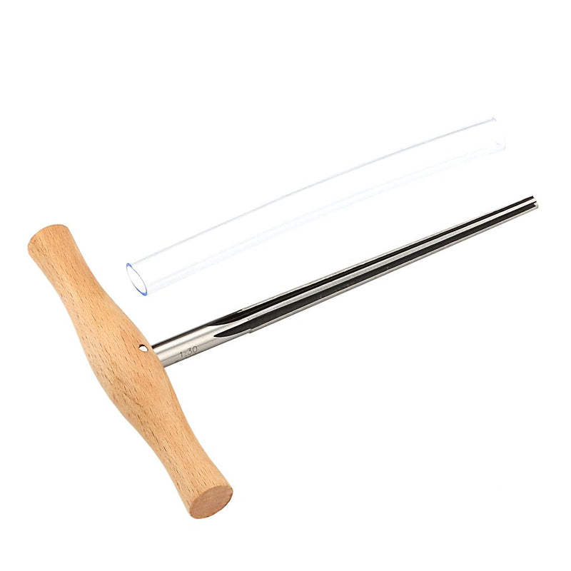 [AUSTRALIA] - 4/4 3/4 Violin Viola Peg Hole Reamer 1:30 Taper Wood Handle For Violin Luthier Tool Parts Violin Neck Peg Hole Repair 