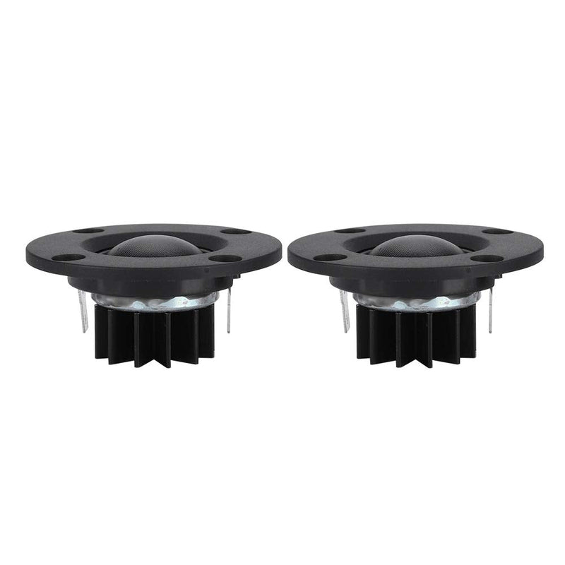 HiFi Speaker, 2Pcs 30W 6Ω Dome Tweeter Magnet Treble Speaker Silk Film HiFi Loudspeaker Magnet 20mm Vibrating Diaphragm