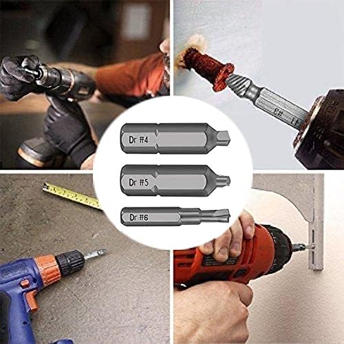 Treki 22 Pieces Damaged Screw Extractor Professional Left Extractor, HSS Broken Screw Remover Extractor Kit with 6.35 mm Bit Holder, Screw Remover for Remover, Stripped 2-12 mm Screws