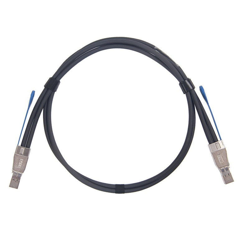 12G Mini SAS HD SFF-8644 to SFF-8644 SAS3.0 Cable, for Hard Disk Server, SAN, Raid Card, 100-Ohm, 1-m(3.3ft) 1m