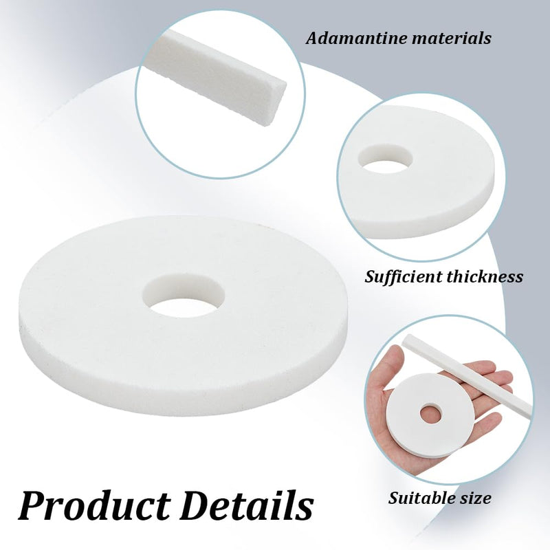 WEBEEDY 2 Pcs Pottery Stilt Stone Abrasive Stone for Smoothing and Shaping Ceramic Surfaces,7.1" Strip & 3.1" Round Clay Modeling Pottery Tools Pottery Kiln Tools for Clay Polishing Craft Supplies