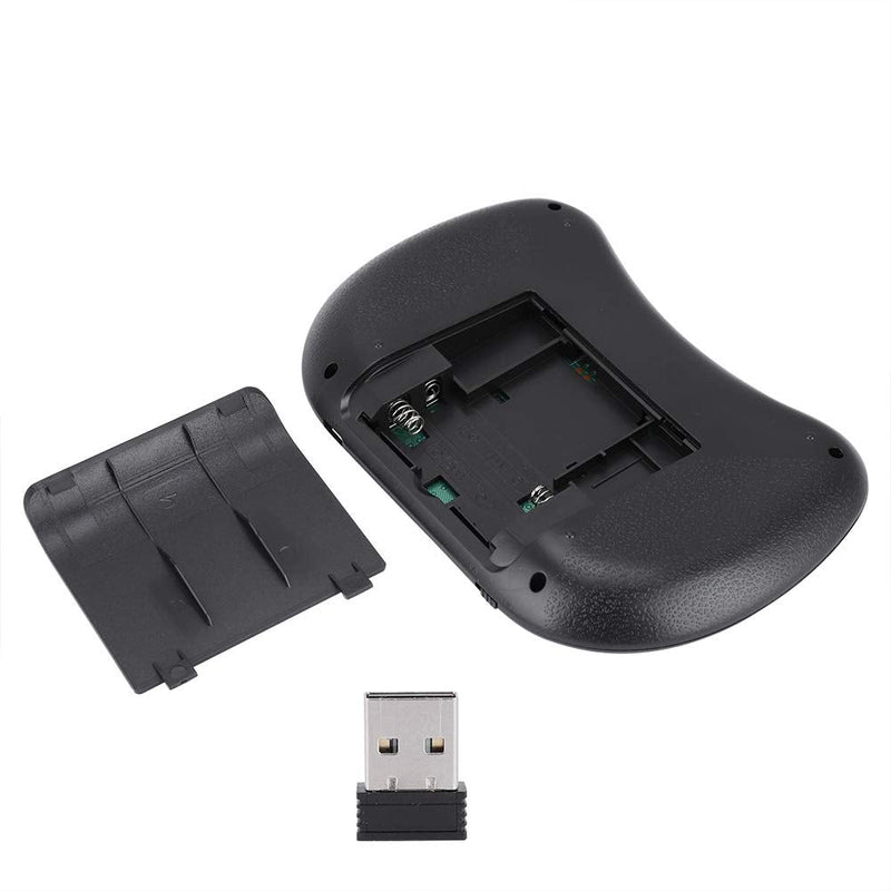 USB Mini Wireless Touch Keyboard, Portable Multifunction Wireless Keyboard with Touchpad Fit for Home Multimedia Compatible with Smart TV/TV Box/Win,Mac OS System