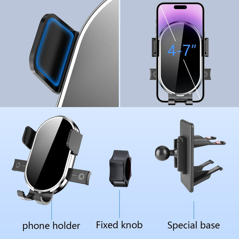 Car Phone Holder for Hyundai Santa Fe 2024 2025 2026 Auto Accessories Navigation Screen Bracket Interior Cell Mobile Phone Mount Holders case Accessory