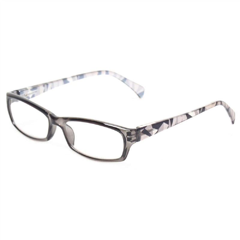 Reading Glasses 5 Pairs Fashion Ladies Readers Spring Hinge with Pattern Print Eyeglasses for Women (5 Pack Mix Color, 2.5) 2.5 x