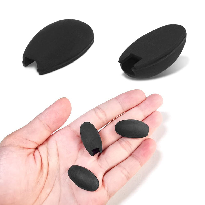 [AUSTRALIA] - 6 pcs Alto Saxophone Thumb Rest, findTop Saxophone Accessories, Clarinet Thumb Rest Cushion, Tenor Saxophone, Baritone Saxophone(Black) 