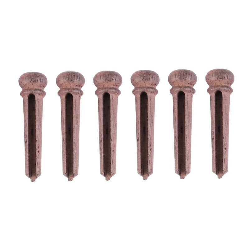 Wooden Guitar Parts, 135 Rosewood Guitar String Pins for Martin,Taylor or most of Brand Acoustic Guitar
