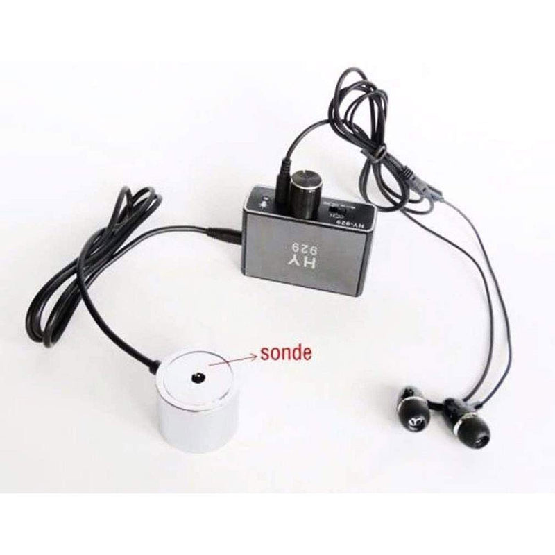 UZIMO Enhanced Version Super Sensitive Listen Thru-Wall Contact/Probe Microphone Amplifier System 8541737392