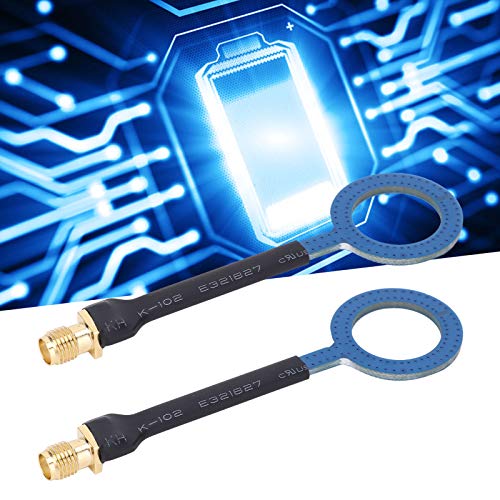 2-Piece EMC Near Field Probe Set 20 mm H-Field Probe EMC Magnetic Field Probe Antenna SMA Socket Interface 1.6 mm / 0.06 Inch